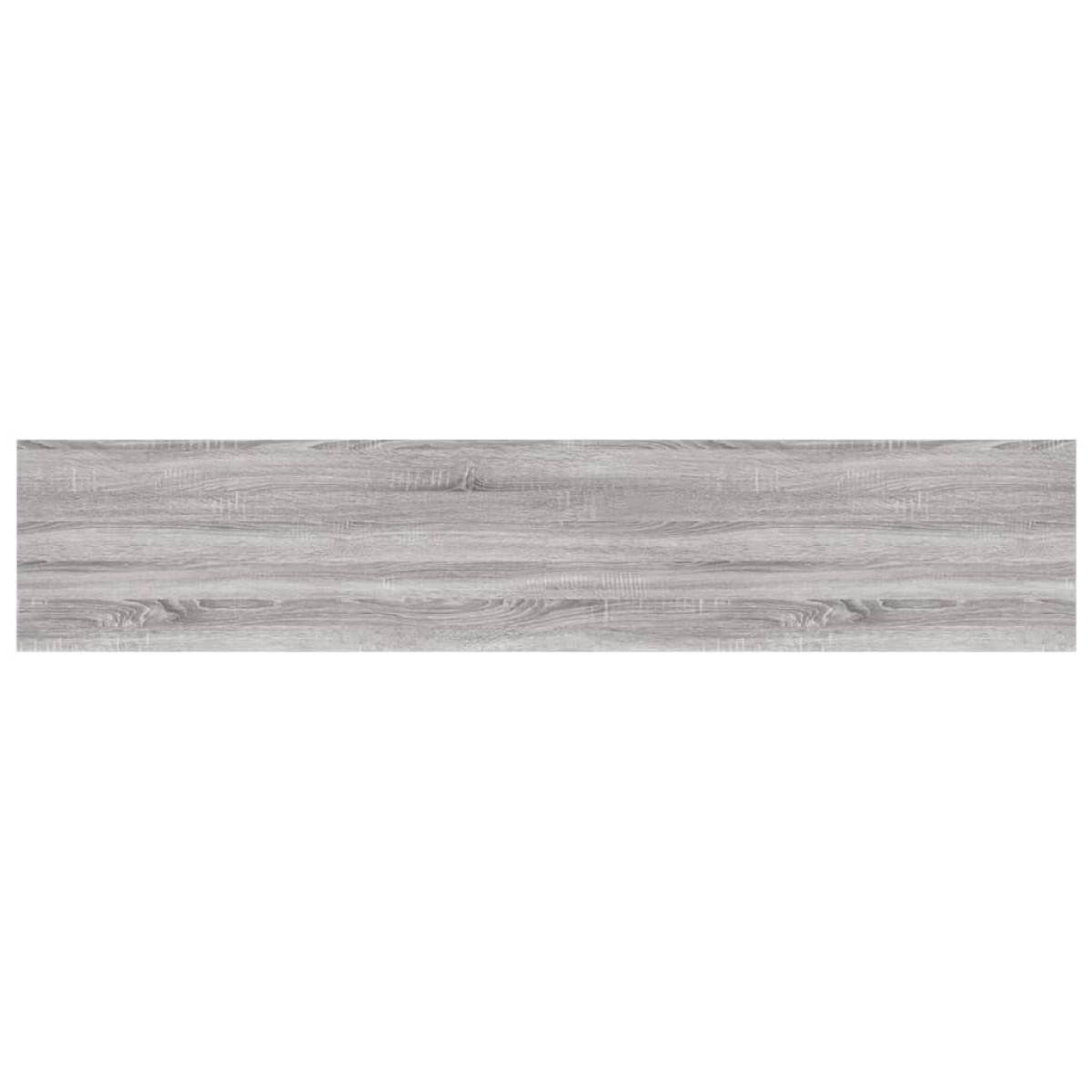 vidaXL Ράφια Τοίχου 4 τεμ. Γκρι Sonoma 100x20x1,5 εκ. Επεξεργ. Ξύλο