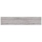 vidaXL Ράφια Τοίχου 4 τεμ. Γκρι Sonoma 100x20x1,5 εκ. Επεξεργ. Ξύλο