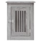 vidaXL Κλουβί Σκύλου Γκρι Sonoma 45x62x59 εκ. από Επεξεργ. Ξύλο