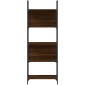 vidaXL Βιβλιοθήκη 5 Επιπέδων Καφέ Δρυς 60,5x24x166,5εκ. Επεξεργ. Ξύλο