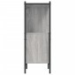 vidaXL Βιβλιοθήκη Γκρι Sonoma 72 x 28 x 77,5εκ. από Επεξεργασμένο Ξύλο