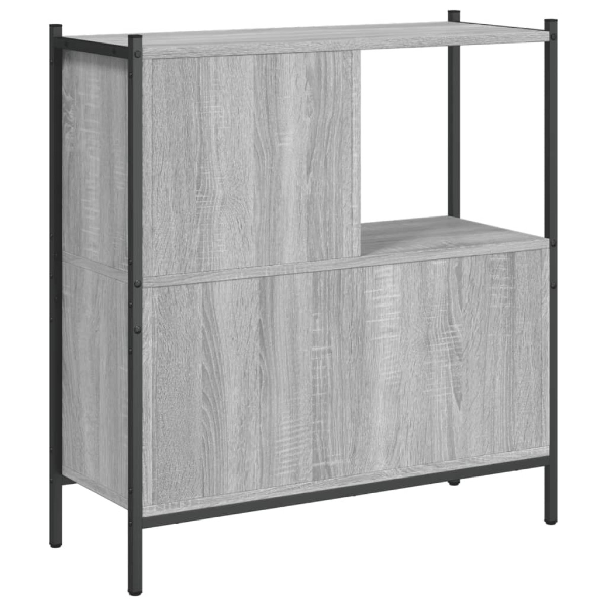 vidaXL Βιβλιοθήκη Γκρι Sonoma 72 x 28 x 77,5εκ. από Επεξεργασμένο Ξύλο