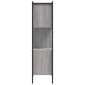 vidaXL Βιβλιοθήκη Γκρι Sonoma 72x28x109 εκ. από Επεξεργασμένο Ξύλο