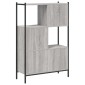 vidaXL Βιβλιοθήκη Γκρι Sonoma 72x28x109 εκ. από Επεξεργασμένο Ξύλο