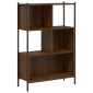 vidaXL Βιβλιοθήκη Καφέ Δρυς72x28x109 εκ. από Επεξεργασμένο Ξύλο
