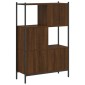 vidaXL Βιβλιοθήκη Καφέ Δρυς72x28x109 εκ. από Επεξεργασμένο Ξύλο