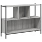 vidaXL Βιβλιοθήκη Γκρι Sonoma 102x28x77,5 εκ. από Επεξεργασμένο Ξύλο
