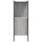vidaXL Βιβλιοθήκη Γκρι Sonoma 102x28x77,5 εκ. από Επεξεργασμένο Ξύλο