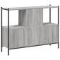 vidaXL Βιβλιοθήκη Γκρι Sonoma 102x28x77,5 εκ. από Επεξεργασμένο Ξύλο