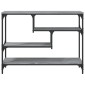 vidaXL Τραπέζι Κονσόλα Γκρι Sonoma 100x30x75 εκ. Επεξεργασμένο Ξύλο