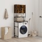 vidaXL Ντουλάπι Πλυντηρίου Καπνιστή Δρυς 68x48,5x194 εκ.