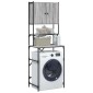 vidaXL Ντουλάπι Πλυντηρίου Γκρι Sonoma 68x48,5x194 εκ.