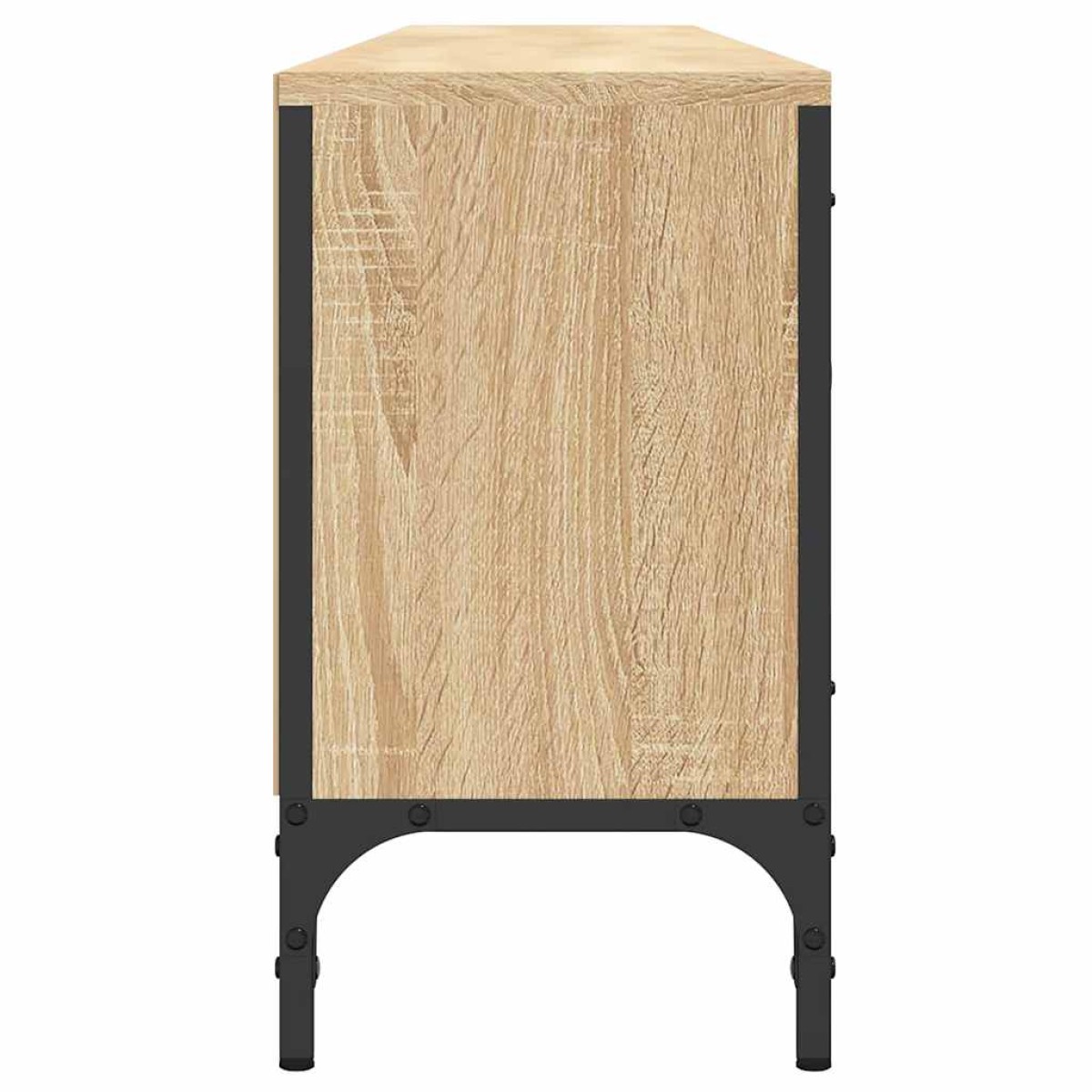 vidaXL Έπιπλο Τηλεόρασης με Συρτάρι Sonoma Δρυς 200x25x44εκ Επεξ. Ξύλο