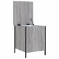vidaXL Παγκάκι Αποθήκευσης Γκρι Sonoma 40x42,5x50εκ Επεξεργασμένο Ξύλο