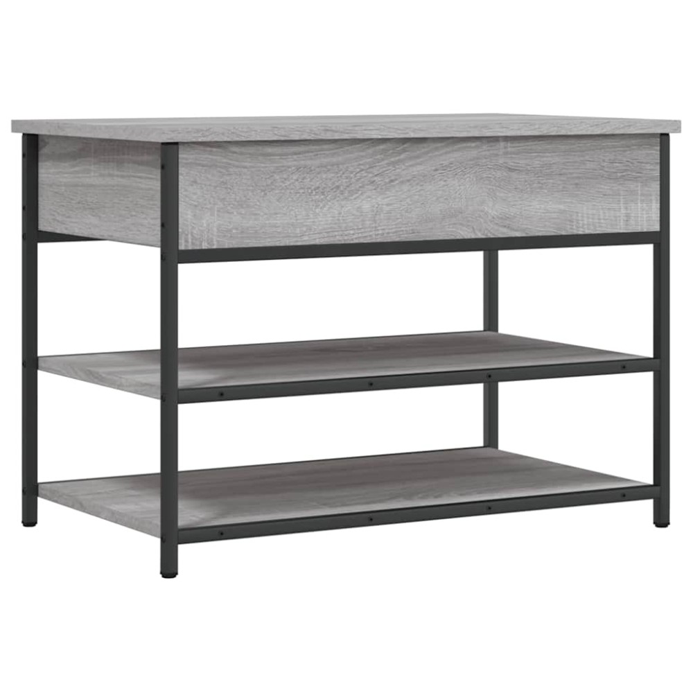 vidaXL Παπουτσοθήκη Γκρι Sonoma 70x42,5x50 εκ. από Επεξεργασμένο Ξύλο