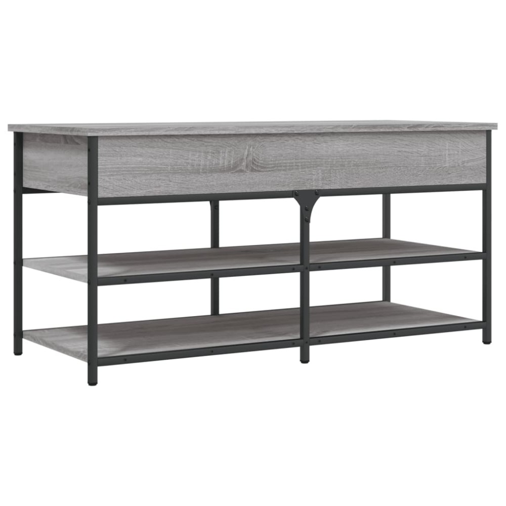 vidaXL Παπουτσοθήκη Γκρι Sonoma 100x42,5x50 εκ. από Επεξεργασμένο Ξύλο