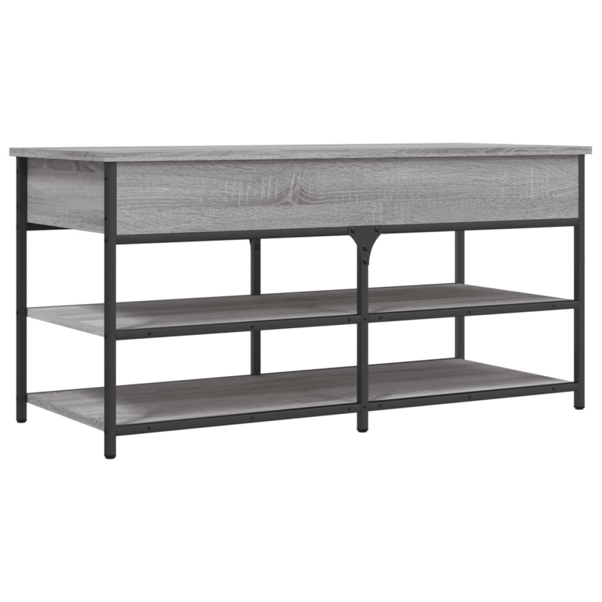 vidaXL Παπουτσοθήκη Γκρι Sonoma 100x42,5x50 εκ. από Επεξεργασμένο Ξύλο