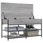 vidaXL Παπουτσοθήκη Γκρι Sonoma 100x42,5x50 εκ. από Επεξεργασμένο Ξύλο