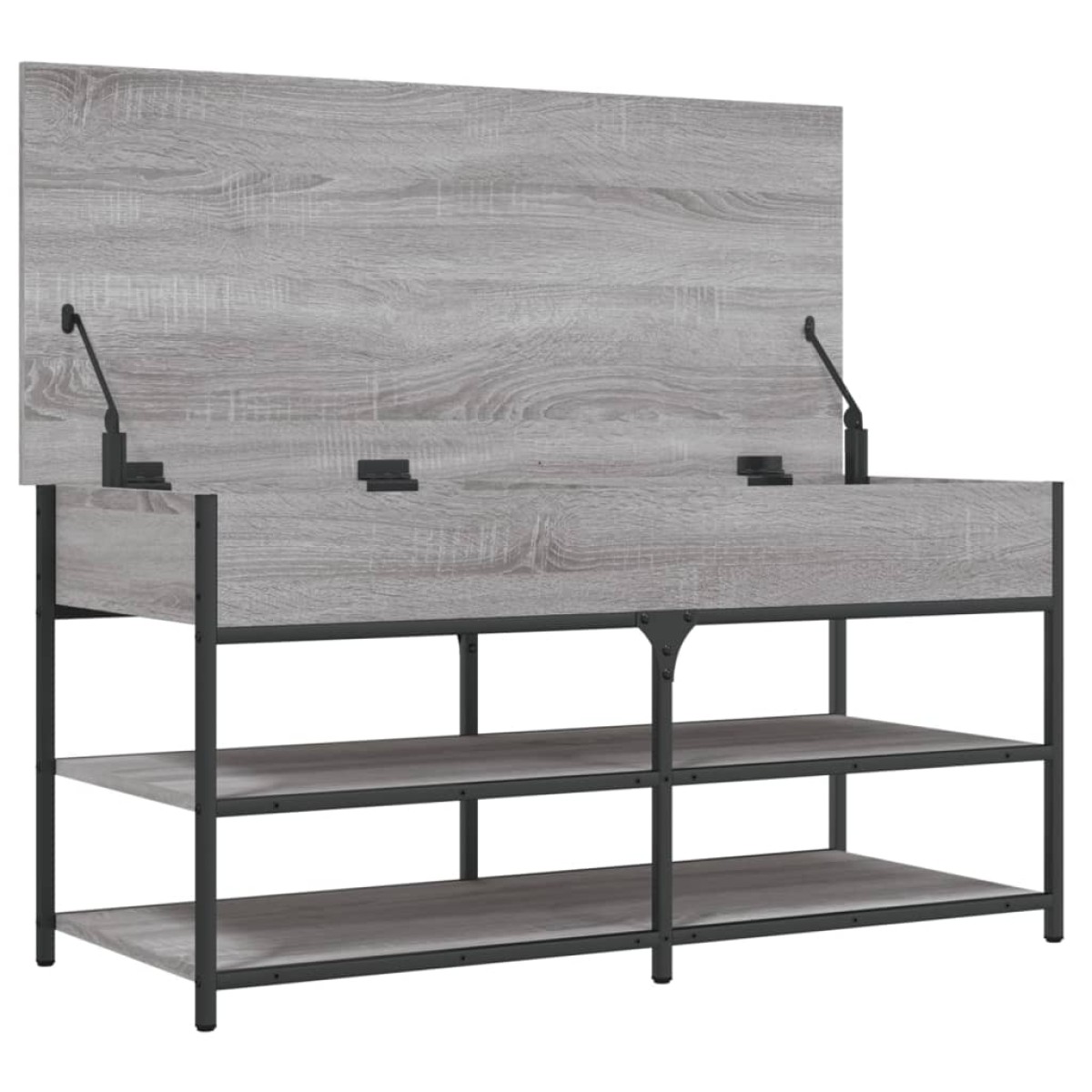 vidaXL Παπουτσοθήκη Γκρι Sonoma 100x42,5x50 εκ. από Επεξεργασμένο Ξύλο