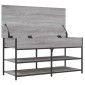 vidaXL Παπουτσοθήκη Γκρι Sonoma 100x42,5x50 εκ. από Επεξεργασμένο Ξύλο