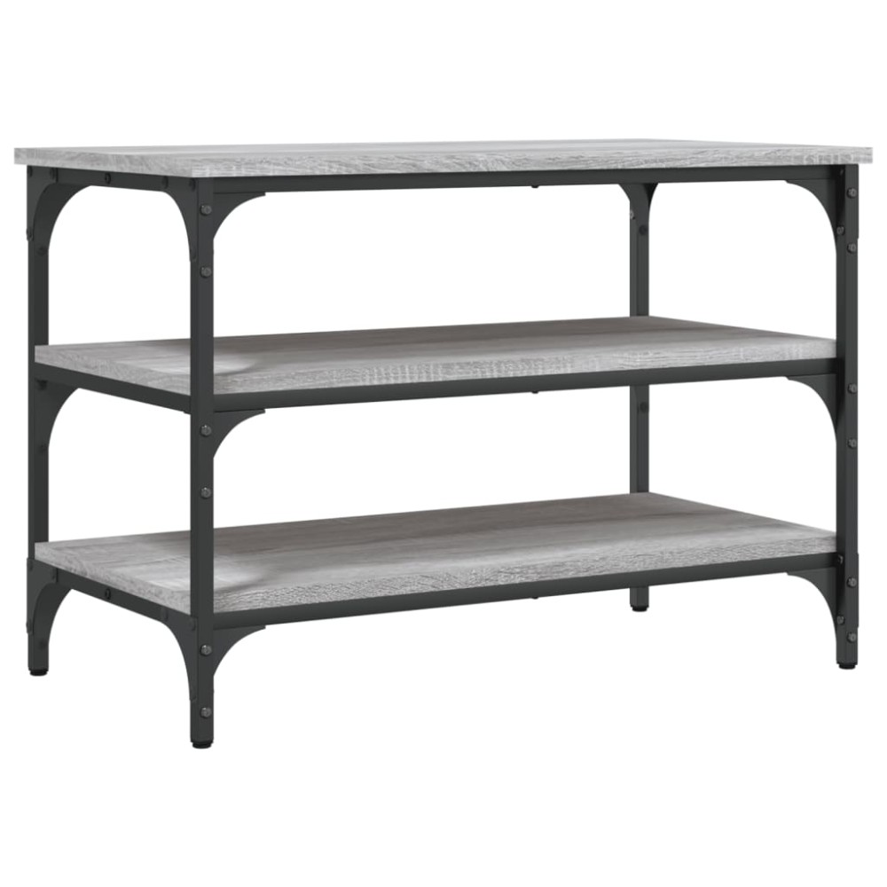 vidaXL Παπουτσοθήκη Γκρι Sonoma 70x38,5x49 εκ. από Επεξεργασμένο Ξύλο