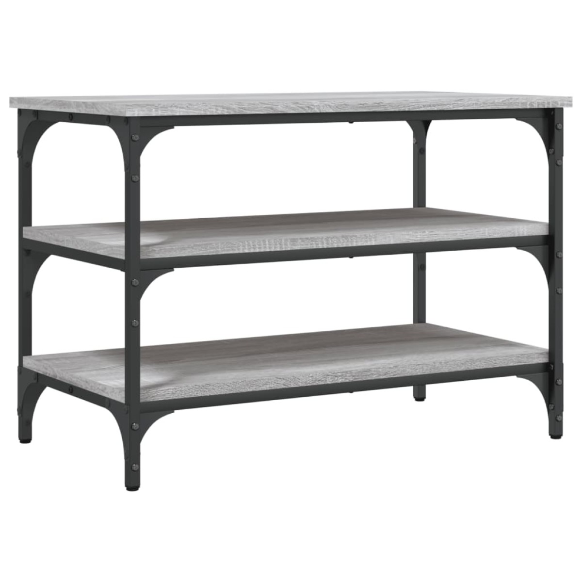 vidaXL Παπουτσοθήκη Γκρι Sonoma 70x38,5x49 εκ. από Επεξεργασμένο Ξύλο