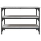 vidaXL Παπουτσοθήκη Γκρι Sonoma 70x38,5x49 εκ. από Επεξεργασμένο Ξύλο