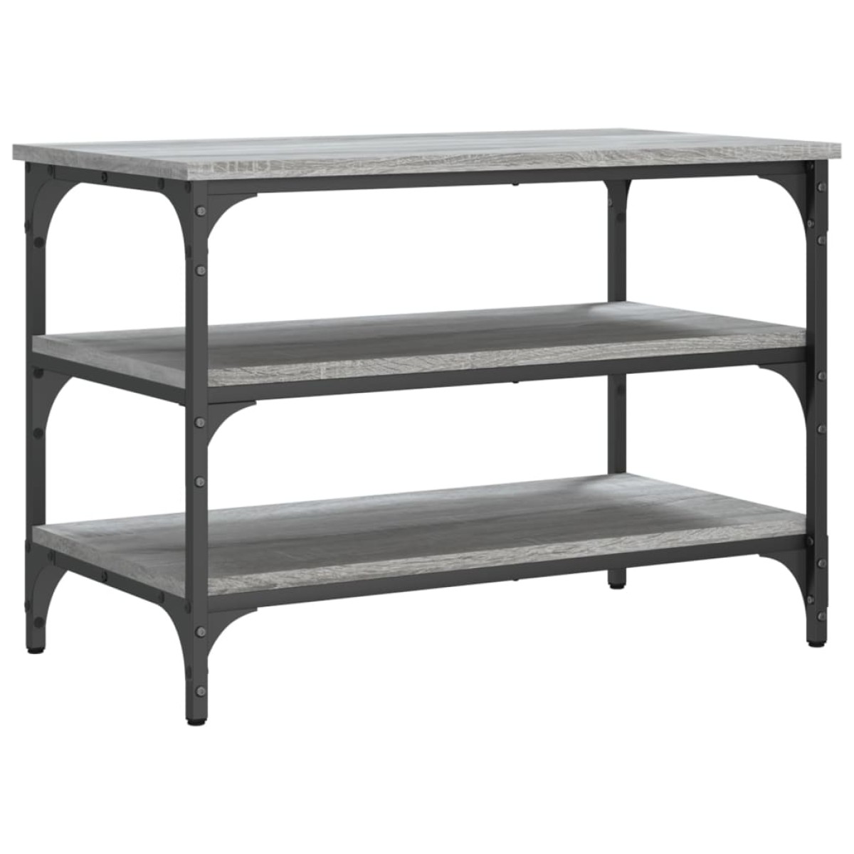 vidaXL Παπουτσοθήκη Γκρι Sonoma 70x38,5x49 εκ. από Επεξεργασμένο Ξύλο