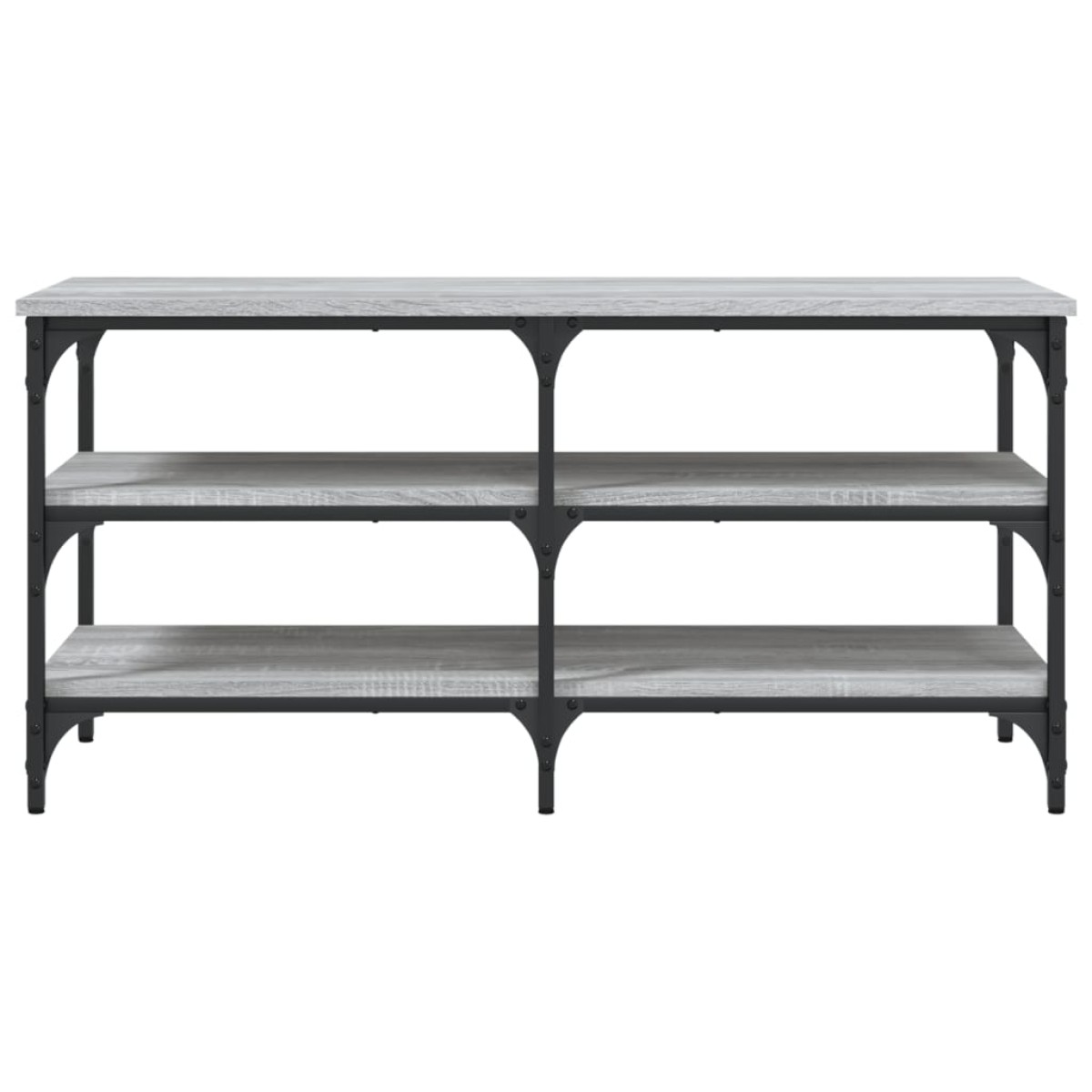 vidaXL Παπουτσοθήκη Γκρι Sonoma 100x38,5x49 εκ. από Επεξεργασμένο Ξύλο