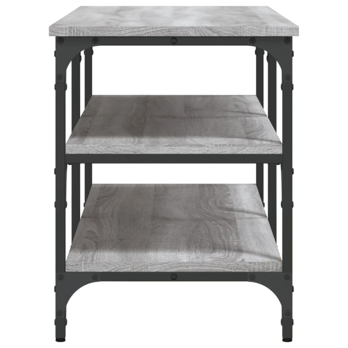 vidaXL Παπουτσοθήκη Γκρι Sonoma 100x38,5x49 εκ. από Επεξεργασμένο Ξύλο