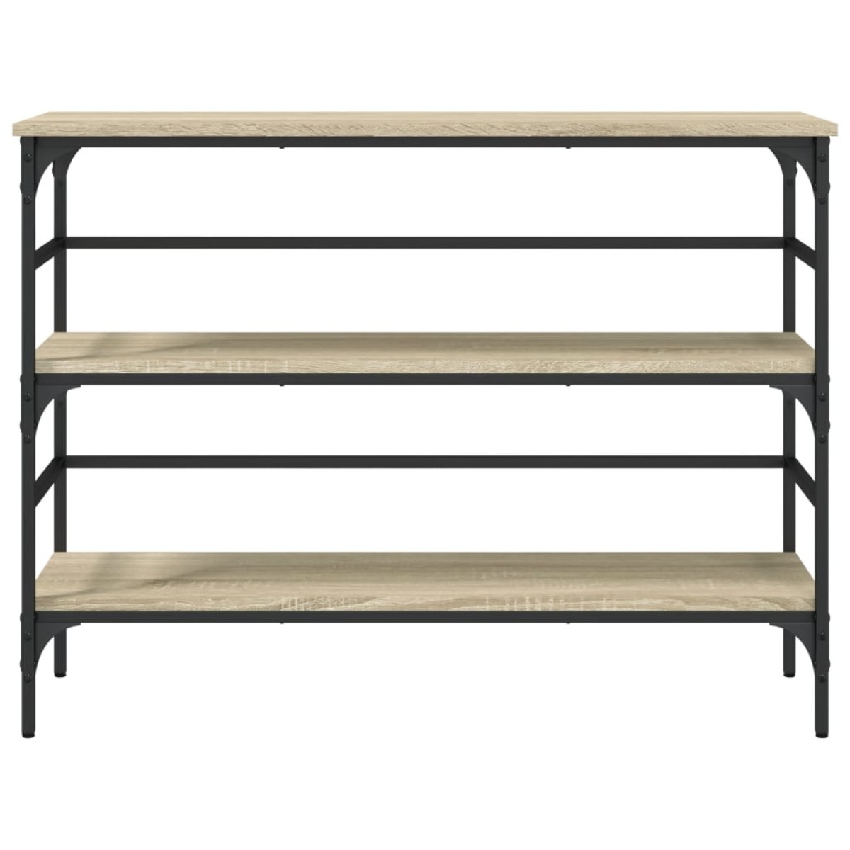 vidaXL Τραπέζι Κονσόλα Sonoma Δρυς 100x32x75 εκ. Επεξεργασμένο Ξύλο