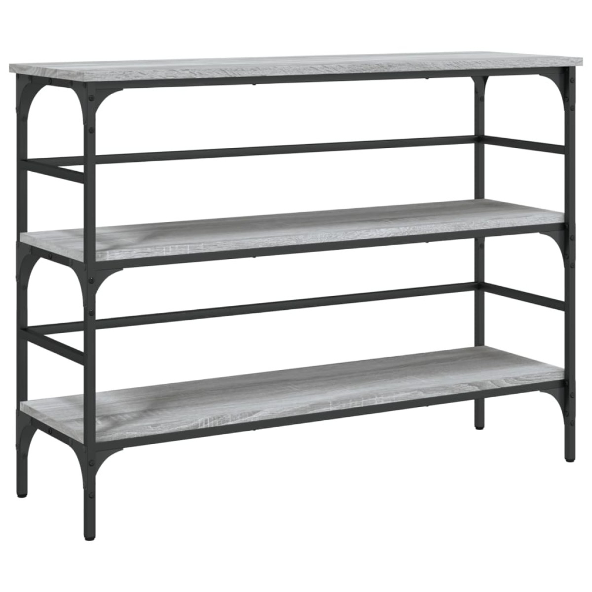 vidaXL Τραπέζι Κονσόλα Γκρι Sonoma 100x32x75 εκ. Επεξεργασμένο Ξύλο