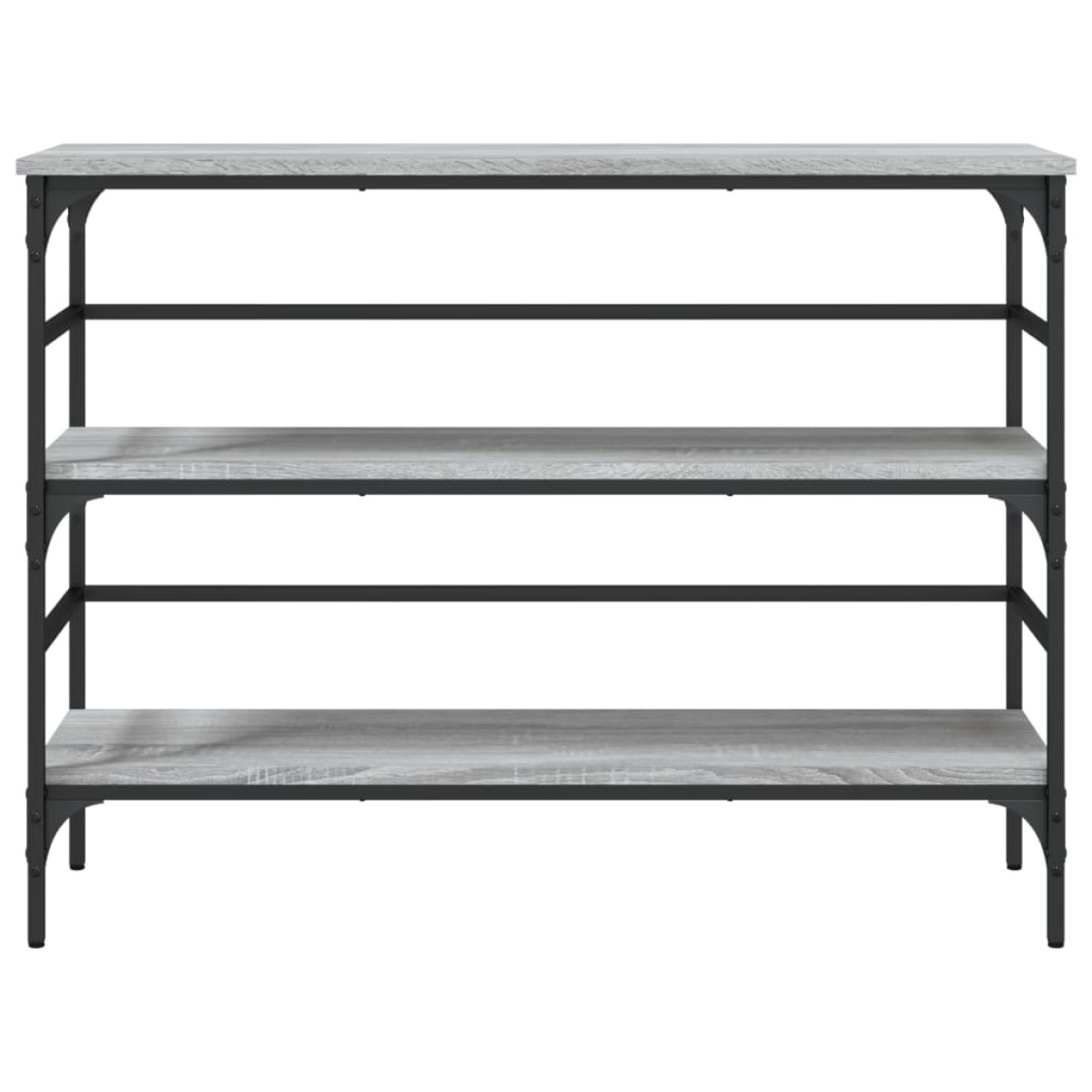 vidaXL Τραπέζι Κονσόλα Γκρι Sonoma 100x32x75 εκ. Επεξεργασμένο Ξύλο