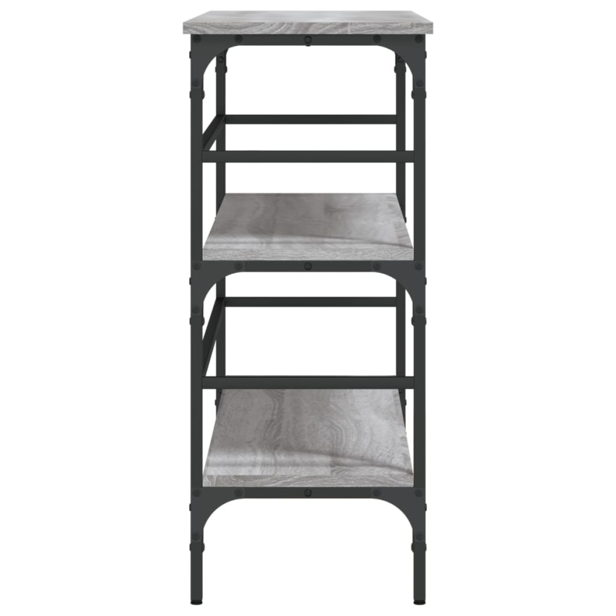 vidaXL Τραπέζι Κονσόλα Γκρι Sonoma 100x32x75 εκ. Επεξεργασμένο Ξύλο