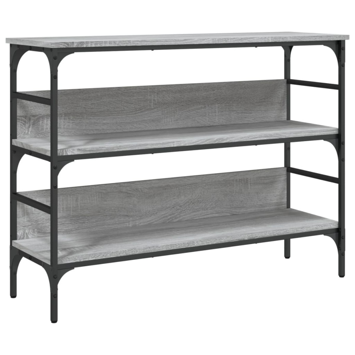 vidaXL Τραπέζι Κονσόλα Γκρι Sonoma 100x32x75 εκ. Επεξεργασμένο Ξύλο