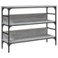 vidaXL Τραπέζι Κονσόλα Γκρι Sonoma 100x32x75 εκ. Επεξεργασμένο Ξύλο