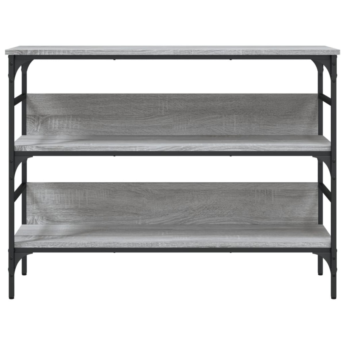 vidaXL Τραπέζι Κονσόλα Γκρι Sonoma 100x32x75 εκ. Επεξεργασμένο Ξύλο