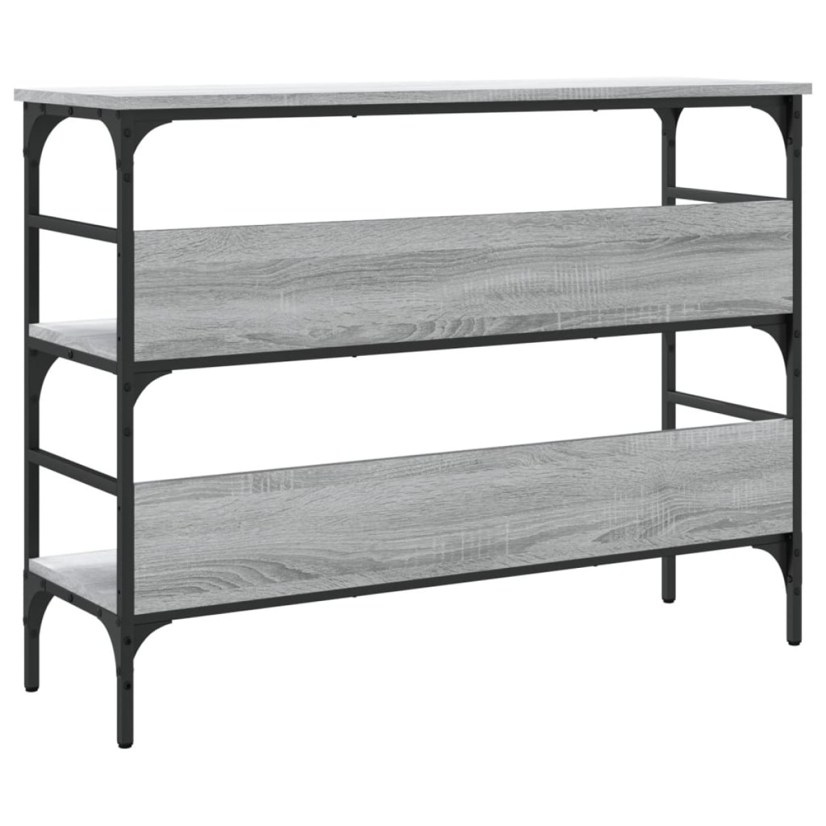 vidaXL Τραπέζι Κονσόλα Γκρι Sonoma 100x32x75 εκ. Επεξεργασμένο Ξύλο