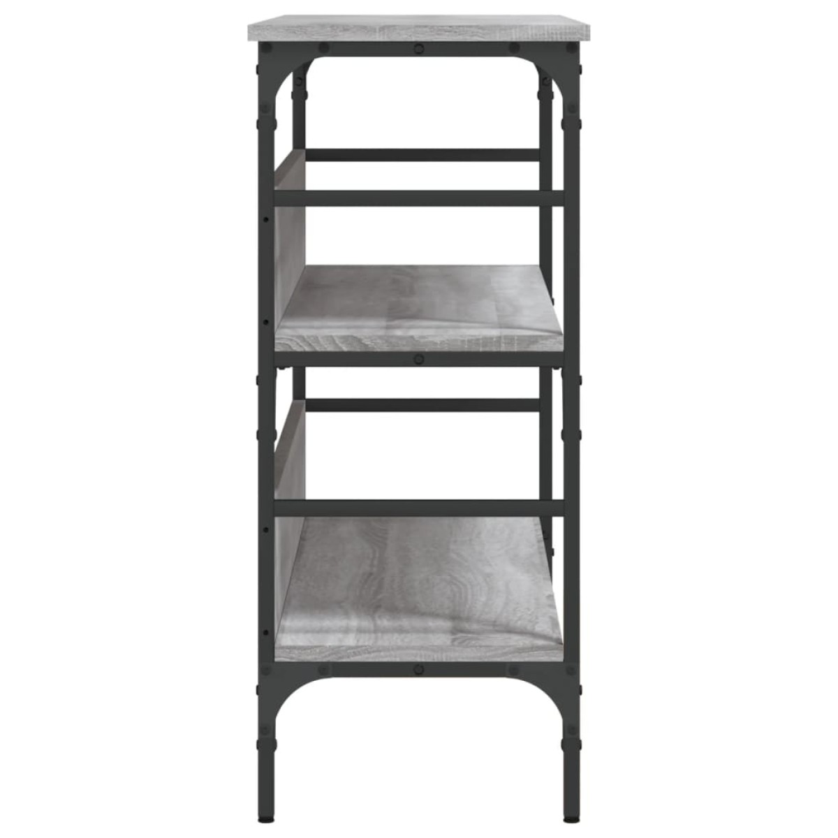 vidaXL Τραπέζι Κονσόλα Γκρι Sonoma 100x32x75 εκ. Επεξεργασμένο Ξύλο