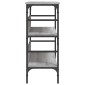 vidaXL Τραπέζι Κονσόλα Γκρι Sonoma 100x32x75 εκ. Επεξεργασμένο Ξύλο