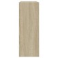 vidaXL Παπουτσοθήκη Sonoma Δρυς 60x21x57 εκ. από Επεξεργασμένο Ξύλο