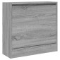 vidaXL Παπουτσοθήκη Γκρι Sonoma 60x21x57 εκ. από Επεξεργ. Ξύλο