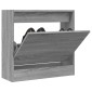 vidaXL Παπουτσοθήκη Γκρι Sonoma 60x21x57 εκ. από Επεξεργ. Ξύλο