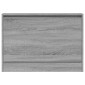 vidaXL Παπουτσοθήκη Γκρι Sonoma 80x21x57 εκ. από Επεξεργ. Ξύλο
