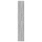 vidaXL Παπουτσοθήκη Γκρι Sonoma 80x21x125,5 εκ. από Επεξεργ. Ξύλο