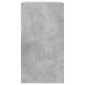 vidaXL Παπουτσοθήκη Γκρι Σκυροδέματος 60x34x63,5εκ. Επεξεργασμένο Ξύλο