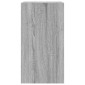 vidaXL Παπουτσοθήκη Γκρι Sonoma 60x34x63,5 εκ. από Επεξεργ. Ξύλο