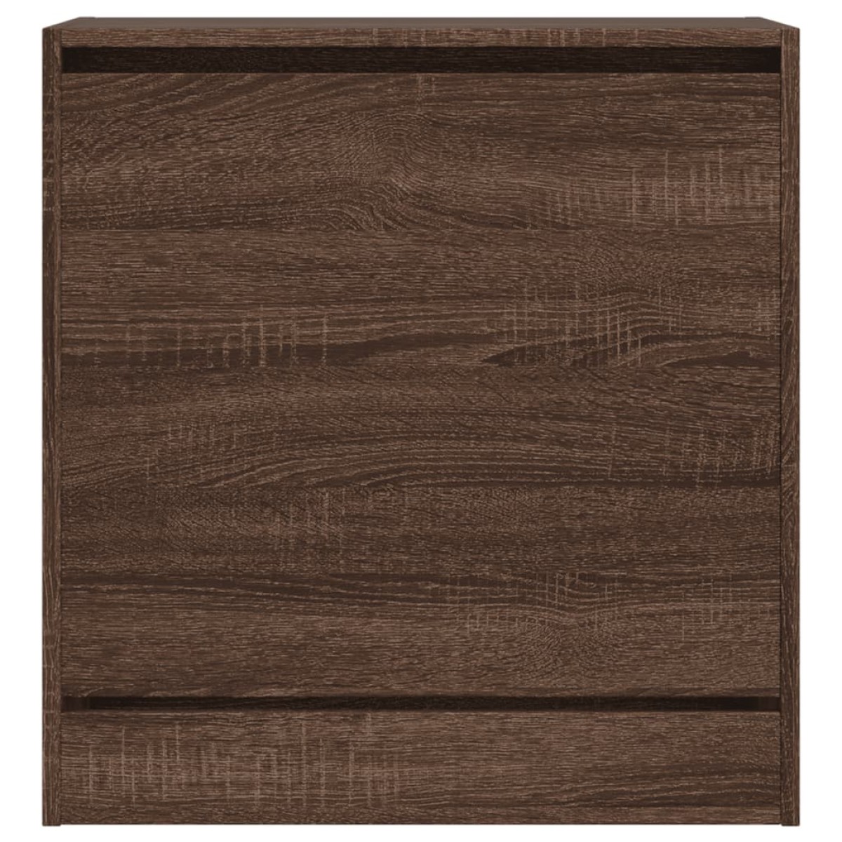 vidaXL Παπουτσοθήκη Καπνιστή Δρυς 60x34x63,5εκ. από Επεξεργασμένο Ξύλο