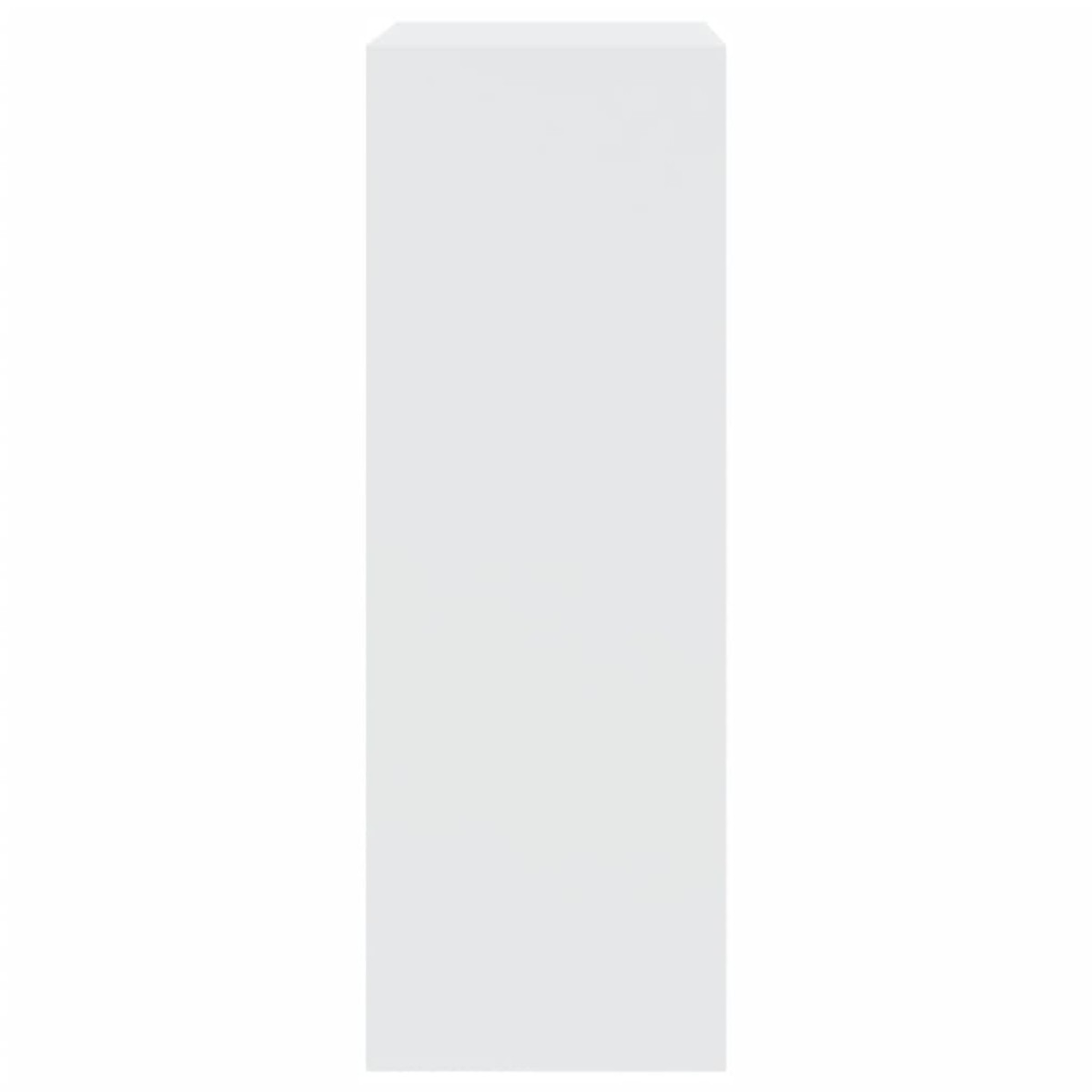 vidaXL Παπουτσοθήκη Λευκή 60x34x96,5 εκ. από Επεξεργασμένο Ξύλο