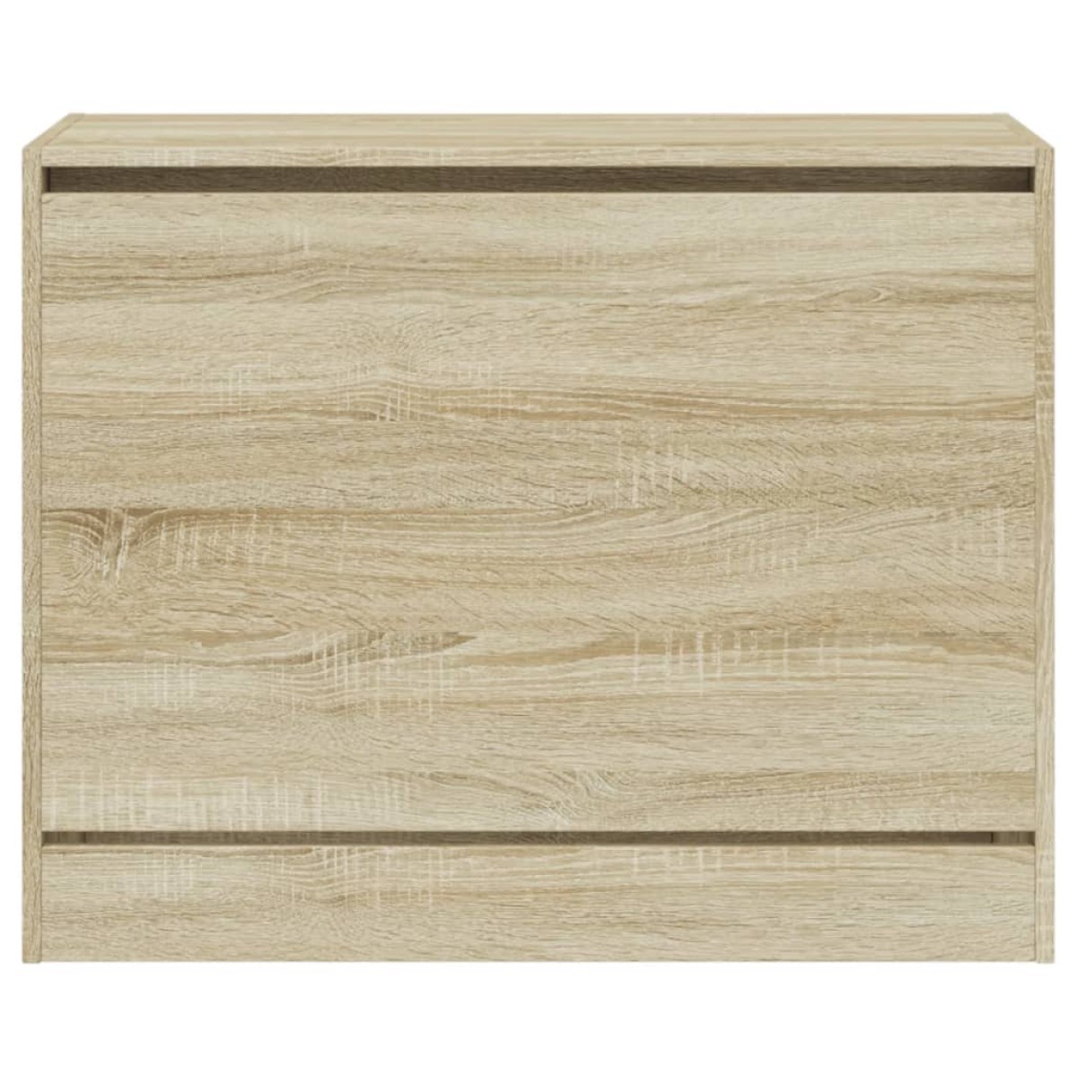 vidaXL Παπουτσοθήκη Sonoma Δρυς 80x34x63 εκ. από Επεξεργασμένο Ξύλο